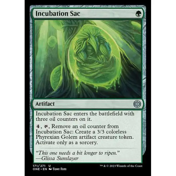 MtG Phyrexia: All Will Be One Uncommon Incubation Sac #171