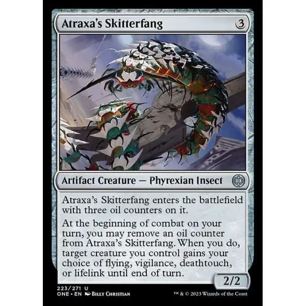 MtG Phyrexia: All Will Be One Uncommon Atraxa's Skitterfang #223