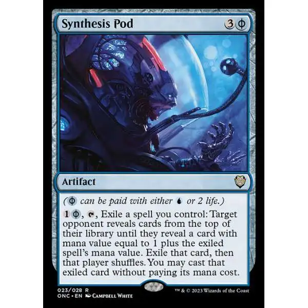 MtG Phyrexia: All Will Be One Commander Rare Synthesis Pod #23 [Set Booster]