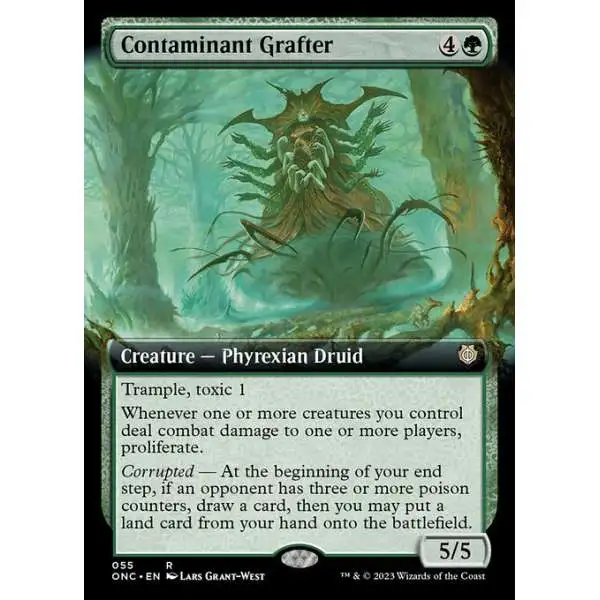 mtg phyrexia all will be one card list price Magic The Gathering Phyrexia: Collector Booster foil lands Magic The Gathering Phyrexia All