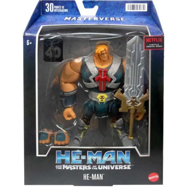 He-Man and the Masters of the Universe Masterverse Wave 5 He-Man Action Figure