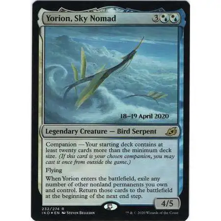 MtG Prerelease & Release Rare Yorion, Sky Nomad #232 [Prerelease Promo Foil]