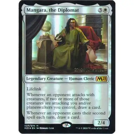 MtG Prerelease & Release Mythic Rare FOIL Mangara, the Diplomat #27