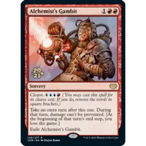 MtG Prerelease & Release Rare Foil Alchemist's Gambit #140