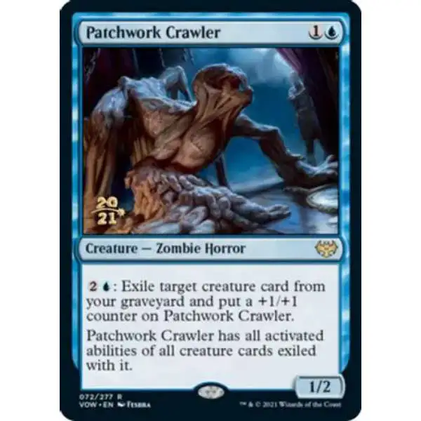 MtG Prerelease & Release Rare Foil Patchwork Crawler #72