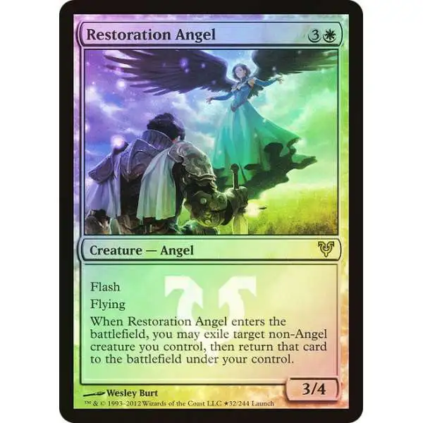 MtG Prerelease & Release Promo Restoration Angel [CHINESE Launch Promo]