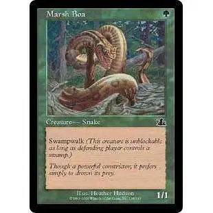 MtG Prophecy Common Foil Marsh Boa #118 [Moderately Played]
