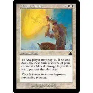 MtG Prophecy Common Foil Rhystic Circle #19 [Played]