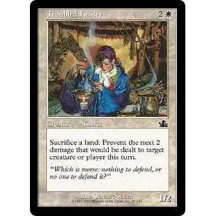 MtG Prophecy Common Foil Troubled Healer #27 [lightly played]