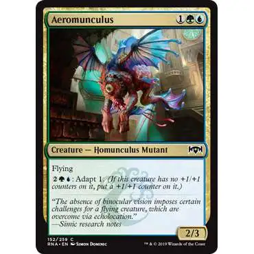 MtG Trading Card Game Ravnica Allegiance Common Aeromunculus #152