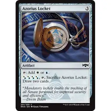 MtG Trading Card Game Ravnica Allegiance Common Foil Azorius Locket #231