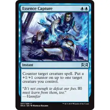 MtG Trading Card Game Ravnica Allegiance Uncommon Essence Capture #37