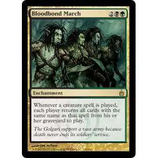 MtG Trading Card Game Ravnica: City of Guilds Rare Bloodbond March #192