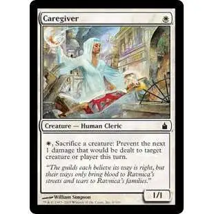 MtG Trading Card Game Ravnica: City of Guilds Common FOIL Caregiver #6 [Lightly Played]