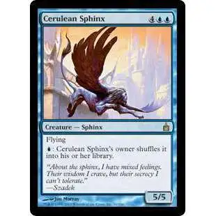 MtG Trading Card Game Ravnica: City of Guilds Rare Cerulean Sphinx #39