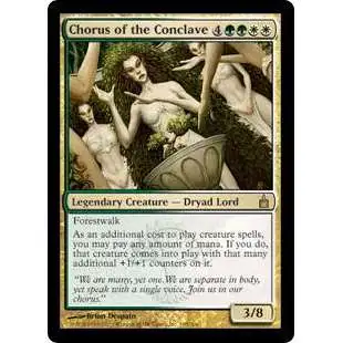 MtG Trading Card Game Ravnica: City of Guilds Rare Chorus of the Conclave #195