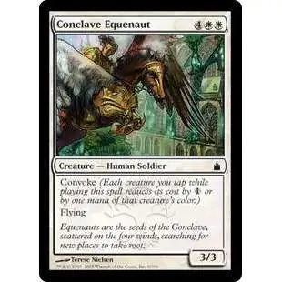 MtG Trading Card Game Ravnica: City of Guilds Common FOIL Conclave Equenaut #9