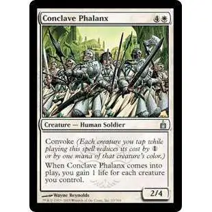 MtG Trading Card Game Ravnica: City of Guilds Uncommon Conclave Phalanx #10 [Lightly Played]