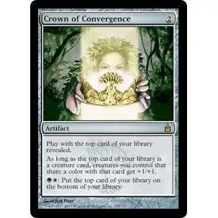 MtG Trading Card Game Ravnica: City of Guilds Rare Crown of Convergence #258