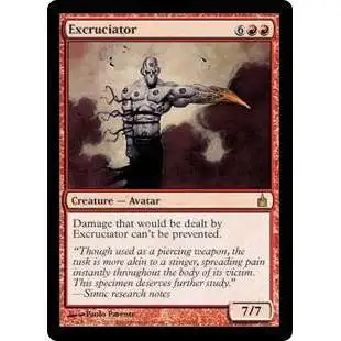 MtG Trading Card Game Ravnica: City of Guilds Rare Excruciator #121