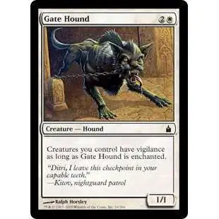 MtG Trading Card Game Ravnica: City of Guilds Common Gate Hound #19