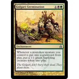 MtG Trading Card Game Ravnica: City of Guilds Uncommon Golgari Germination #209