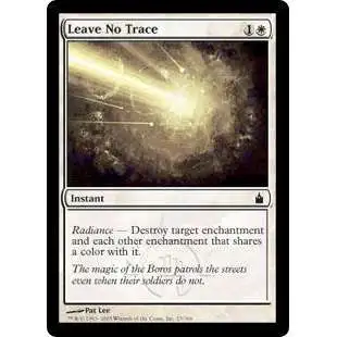 MtG Trading Card Game Ravnica: City of Guilds Common Foil Leave No Trace #23