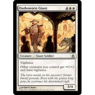 MtG Trading Card Game Ravnica: City of Guilds Uncommon Foil Oathsworn Giant #27