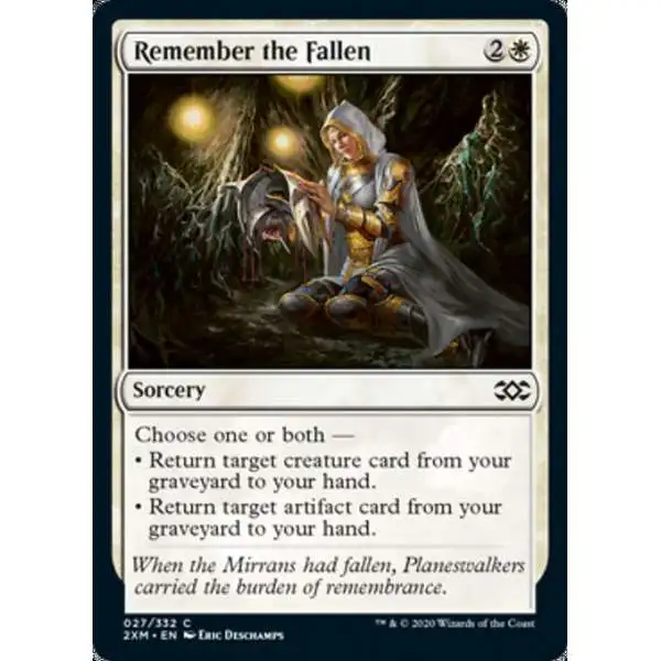MtG Double Masters Common Remember the Fallen #27