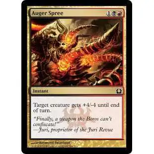 MtG Trading Card Game Return to Ravnica Common Auger Spree #144