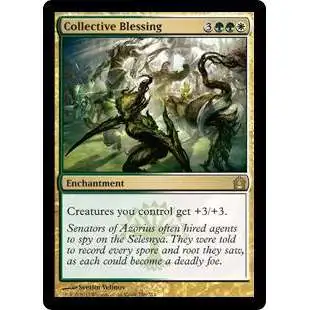 MtG Trading Card Game Return to Ravnica Rare Collective Blessing #150