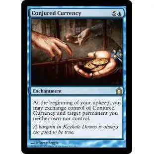 MtG Trading Card Game Return to Ravnica Rare Conjured Currency #33