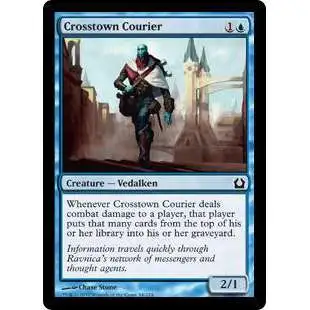 MtG Trading Card Game Return to Ravnica Common Crosstown Courier #34