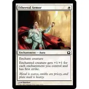 MtG Trading Card Game Return to Ravnica Common Ethereal Armor #9