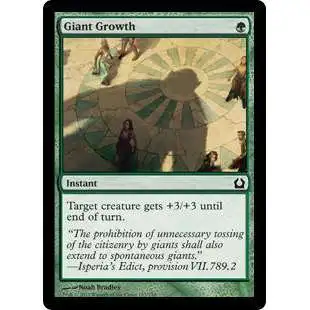 MtG Trading Card Game Return to Ravnica Common Giant Growth #125
