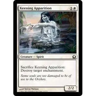 MtG Trading Card Game Return to Ravnica Common Keening Apparition #12