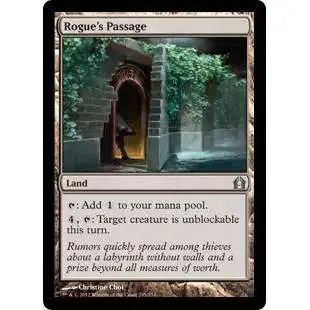 MtG Trading Card Game Return to Ravnica Uncommon Rogue's Passage #245