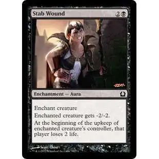 MtG Trading Card Game Return to Ravnica Common Stab Wound #78