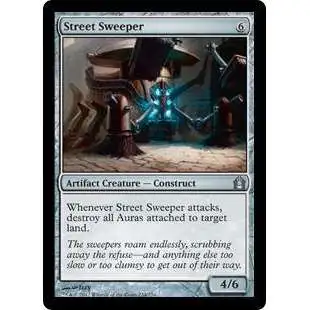 MtG Trading Card Game Return to Ravnica Uncommon Street Sweeper #234