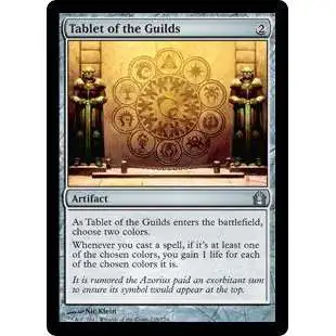 MtG Trading Card Game Return to Ravnica Uncommon Tablet of the Guilds #235