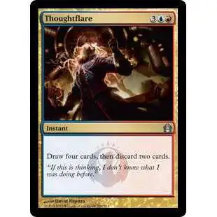 MtG Trading Card Game Return to Ravnica Uncommon Foil Thoughtflare #203