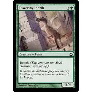 MtG Trading Card Game Return to Ravnica Common Towering Indrik #137