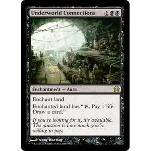 MtG Trading Card Game Return to Ravnica Rare Underworld Connections #83