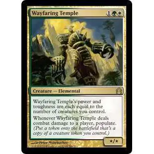 MtG Trading Card Game Return to Ravnica Rare Wayfaring Temple #209