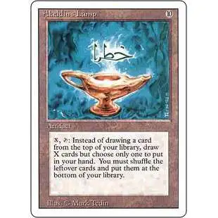 MtG Revised Rare Aladdin's Lamp #231