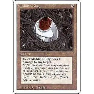 MtG Revised Rare Aladdin's Ring #232