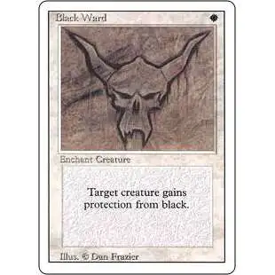 MtG Revised Uncommon Black Ward #5