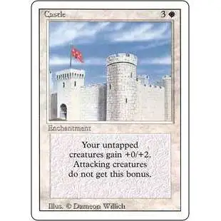 MtG Revised Uncommon Castle #8 [Moderately Played]