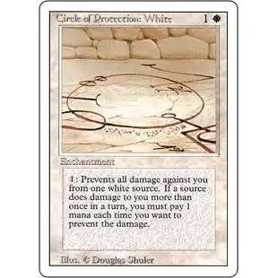 MtG Revised Common Circle of Protection: White #13