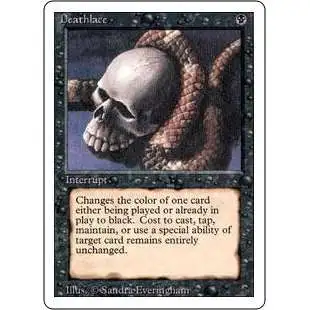 MtG Revised Rare Deathlace #102